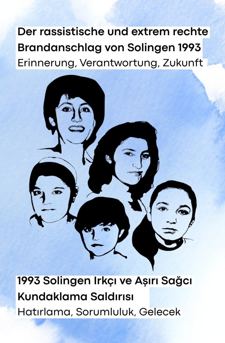 Der rassistische und extrem rechte Brandanschlag von Solingen 1993 Erinnerung, Verantwortung, Zukunft Broschüre Brandanschlag von Solingen 1993